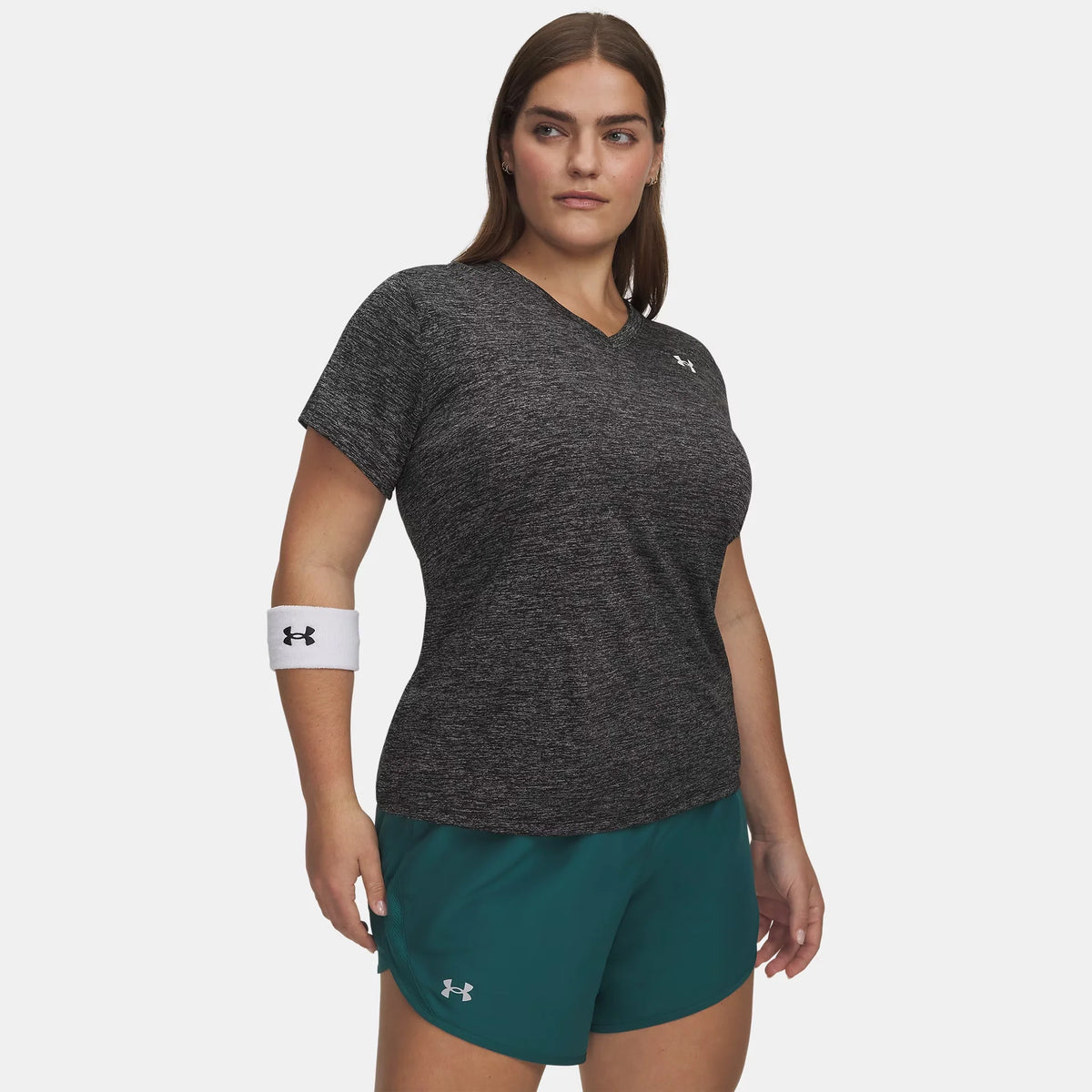 UA Tech™ Twist Women's V-Neck Short Sleeve