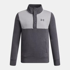 UA Rival Fleece Boys' Snap Top