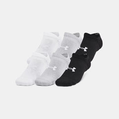 UA Essential Cushion Unisex 6-Pack No Show Socks