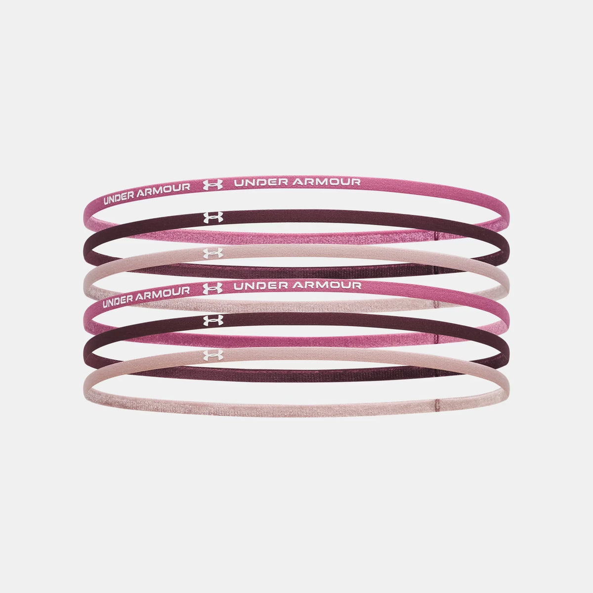 UA Mini Elastic Girls' 6-Pack Headbands