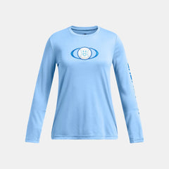 UA Softball Graphic Girls' Long Sleeve
