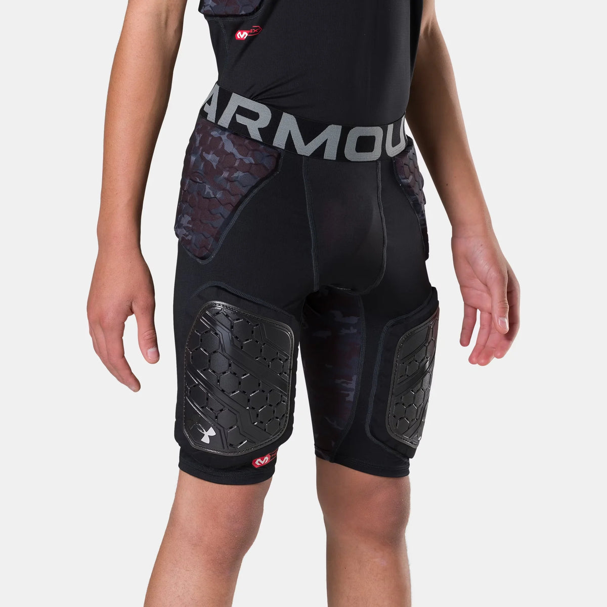 UA Gameday Armour Pro Camo Kids' 5-Pad Girdle