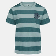 UA Printed Stripe Toddler Boys' Short Sleeve