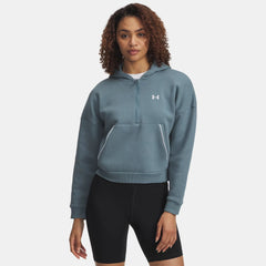 UA Rival Fleece Piped Women's ½ Zip Hoodie