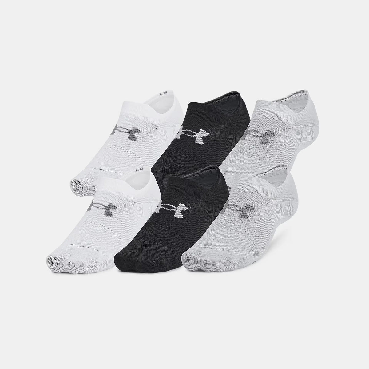 UA Essential Ultra Unisex 6-Pack Low Socks